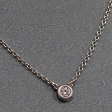 画像1: AG925 バイザヤード 1PD ネックレス 1.6g 41cm (1)