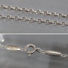 画像7: AG925 バイザヤード 1PD ネックレス 1.6g 41cm (7)