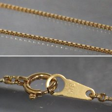 画像8: K18パールダイヤモンドネックレス D0.08 2.4g パール6.9mm 44cm (8)