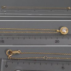 画像8: セイコー/ニナリッチ K18ダイヤモンドネックレス D0.30 2.5g 40cm (8)