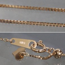 画像7: K18PG ダイヤモンドペンダント D0.75 5.3g アジャスター付 45cm (7)
