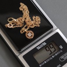 画像10: 750PG ブルガリブルガリ ネックレス 1PD 9.9g 45cm(340017)保証書 (10)