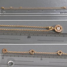 画像8: 750PG ブルガリブルガリ ネックレス 1PD 9.9g 45cm(340017)保証書 (8)