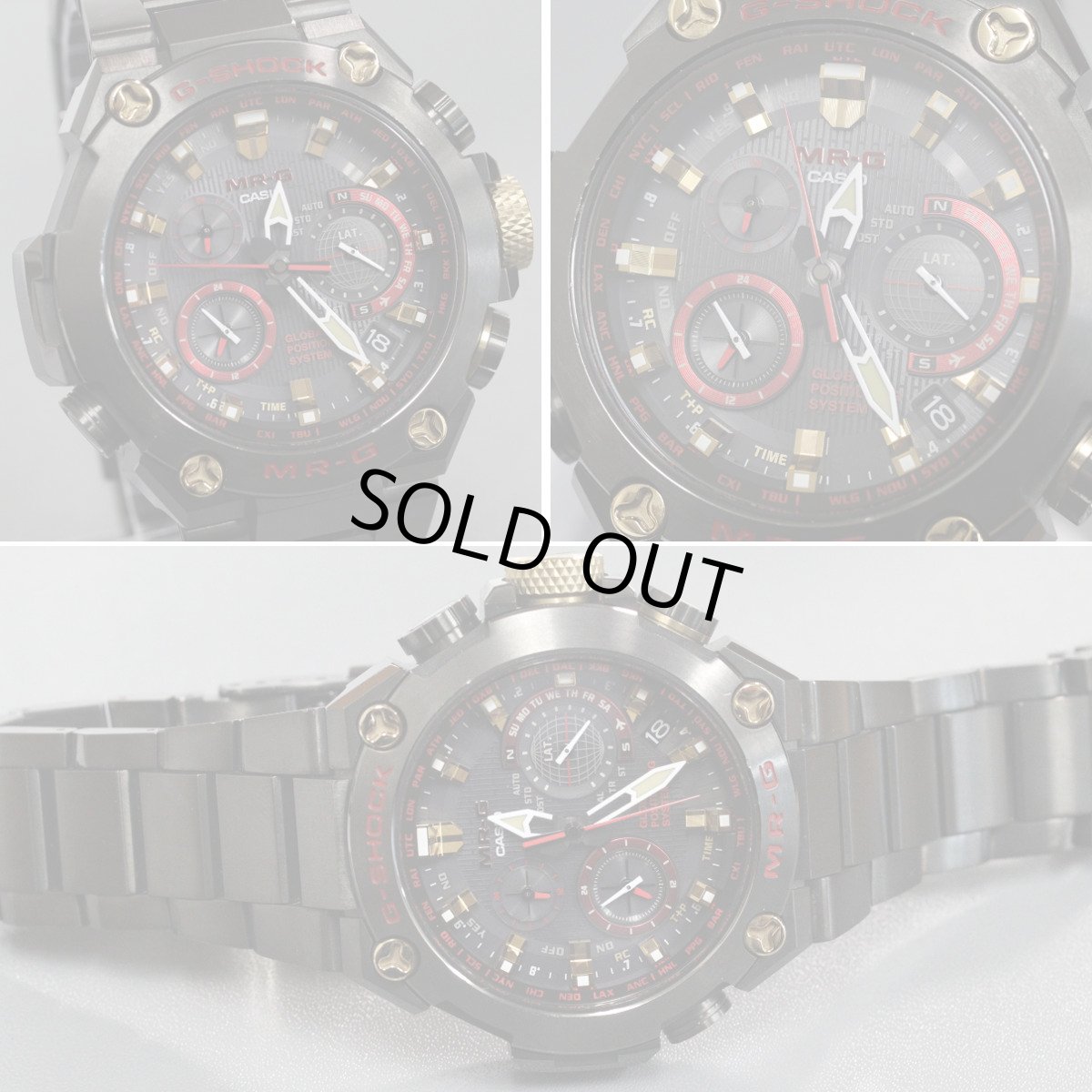 画像2: カシオ G-SHOCK MR-G 赤備え(MRG-G1000B-1A4JR) (2)