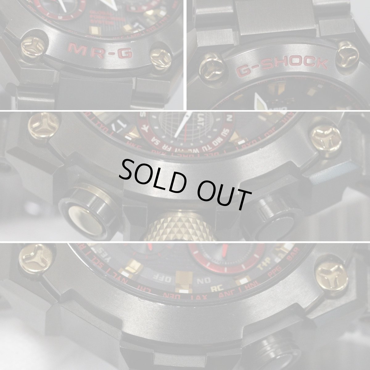 画像3: カシオ G-SHOCK MR-G 赤備え(MRG-G1000B-1A4JR) (3)