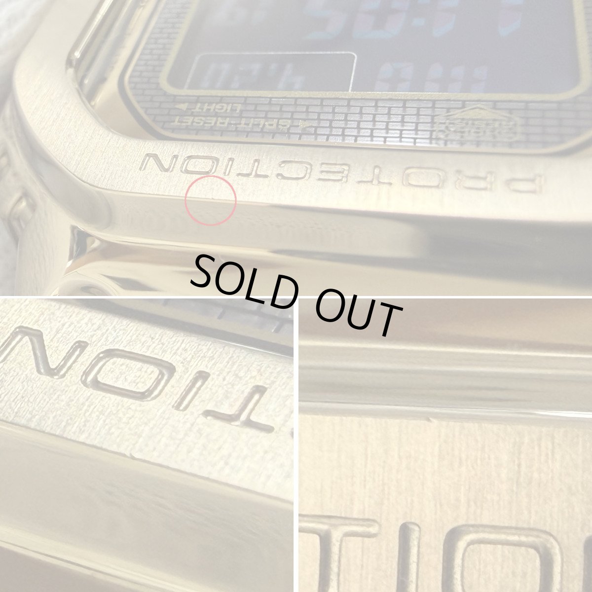 画像4: カシオ G-SHOCK フルメタル ゴールド(GMW-B5000GD-9JF) (4)