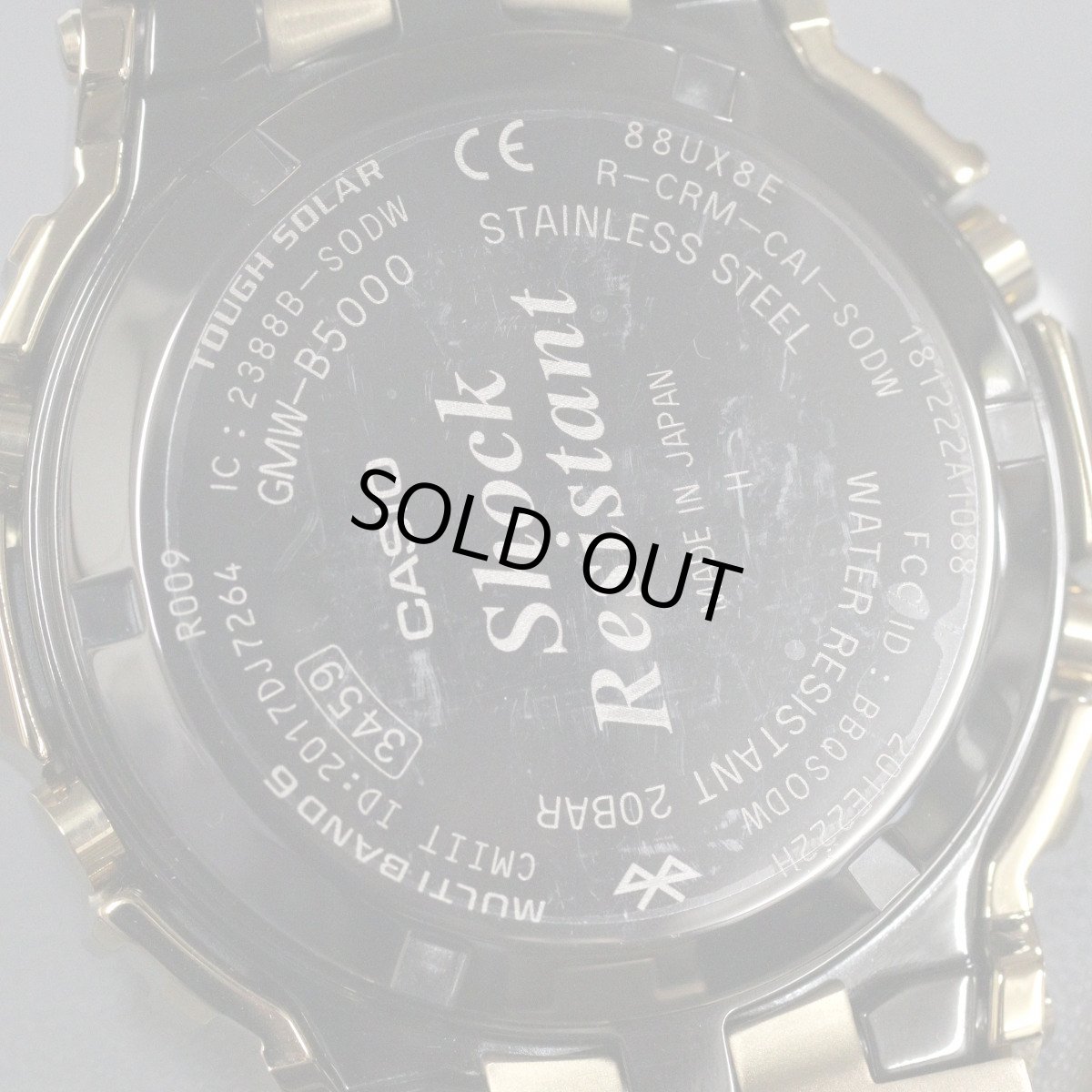 画像6: カシオ G-SHOCK フルメタル ゴールド(GMW-B5000GD-9JF) (6)