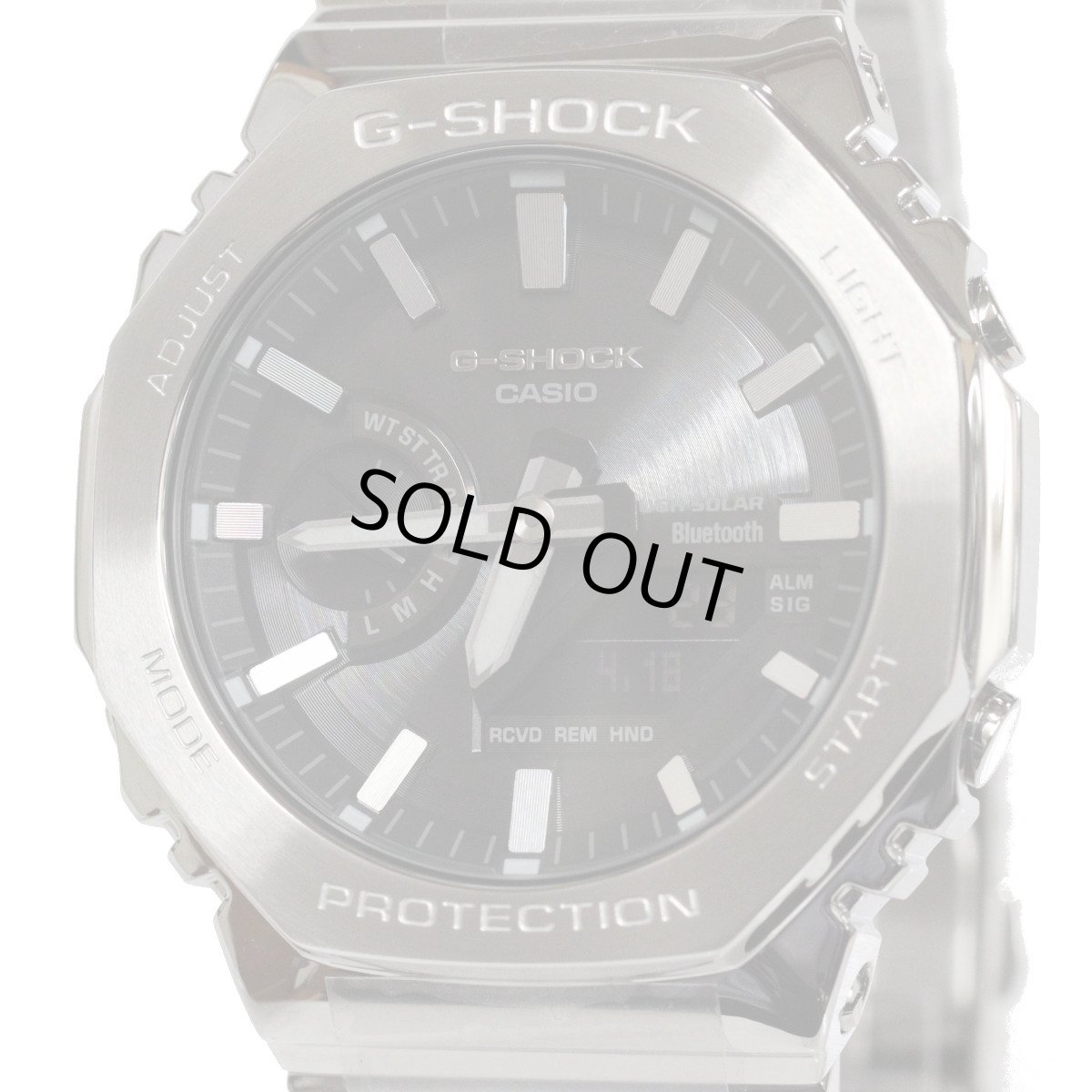 画像1: カシオ G-SHOCK フルメタル オクタゴン(GM-B2100SD-1AJF) (1)
