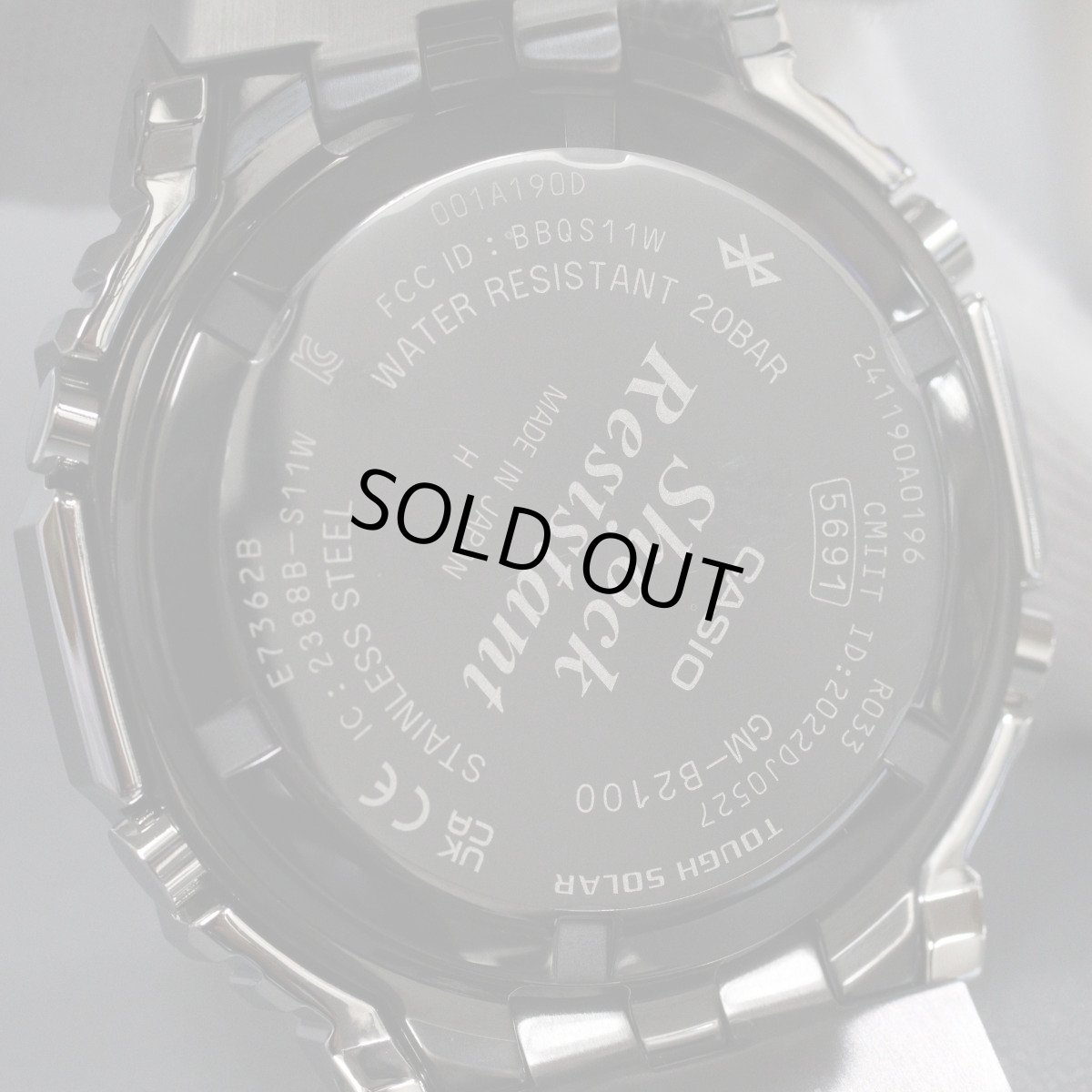 画像6: カシオ G-SHOCK フルメタル オクタゴン(GM-B2100SD-1AJF) (6)