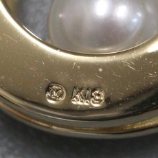 画像5: ミキモト K18パールペンダント 馬蹄モチーフ 7.3g 42cm (5)