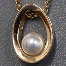 画像4: ミキモト K18パールペンダント 7.1g 42cm (4)