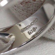 画像7: ミキモト K18WGパールアメジストシトリンダイヤモンドリング 7.6g #11 (7)