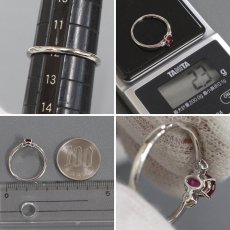 画像7: Pt900非加熱ピジョンブラッドルビーダイヤモンドリング R0.61 D0.05 2.3g #12 AIGS鑑別書 (7)