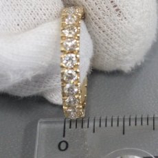 画像8: K18ダイヤモンドリング フルエタニティ D1.04 2.1g #9 (8)