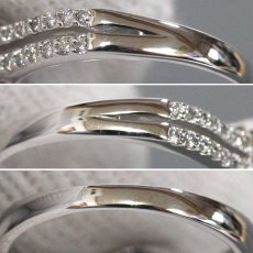 画像6: K18WGパープルサファイアダイヤモンドリング PS0.59 D0.30 3.7g #12 (6)