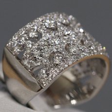 画像3: K18WGダイヤモンドリング D2.00 9.3g #12 (3)