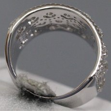 画像5: K18WGダイヤモンドリング D2.00 9.3g #12 (5)