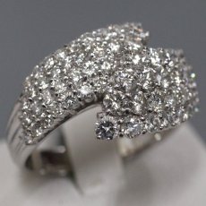 画像1: Pt900ダイヤモンドリング D2.03 11.7g #15 (1)