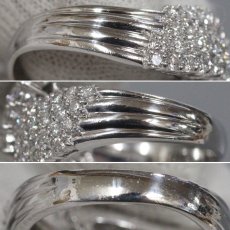 画像6: Pt900ダイヤモンドリング D2.03 11.7g #15 (6)