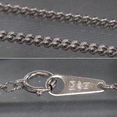 画像6: Pt900/850ダイヤモンドネックレス フラワーモチーフ D0.112 D0.23 5.8g 40cm 鑑別書 (6)