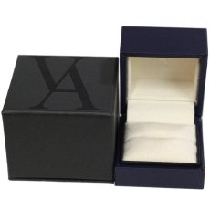 画像10: ヴァンドーム青山 K18 ダイヤモンドリング ハーフエタニティ D0.30 1.5g #10.5 内外箱 (10)