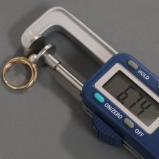 画像6: スタージュエリー K18PGパールダイヤモンドリング パール6.7mm D0.18 2.9g #6 (6)