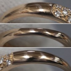 画像7: スタージュエリー K18PGパールダイヤモンドリング パール6.7mm D0.18 2.9g #6 (7)