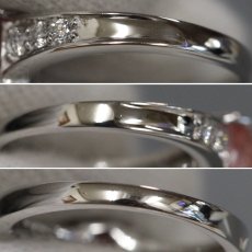 画像6: Pt950ロードクロサイトダイヤモンドリング 1.20 D0.18 4.7g #11 鑑別カード (6)