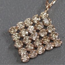 画像3: K18PGダイヤモンドネックレス D0.85 1.2g AJ付45cm (3)