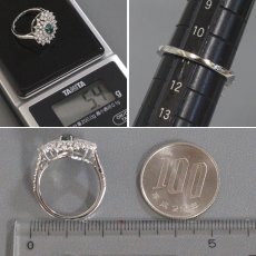 画像7: Pt950 アレキサンドライトダイヤモンドリング A0.74 D1.00 5.4g #11 GIA鑑別書 鑑別カード (7)