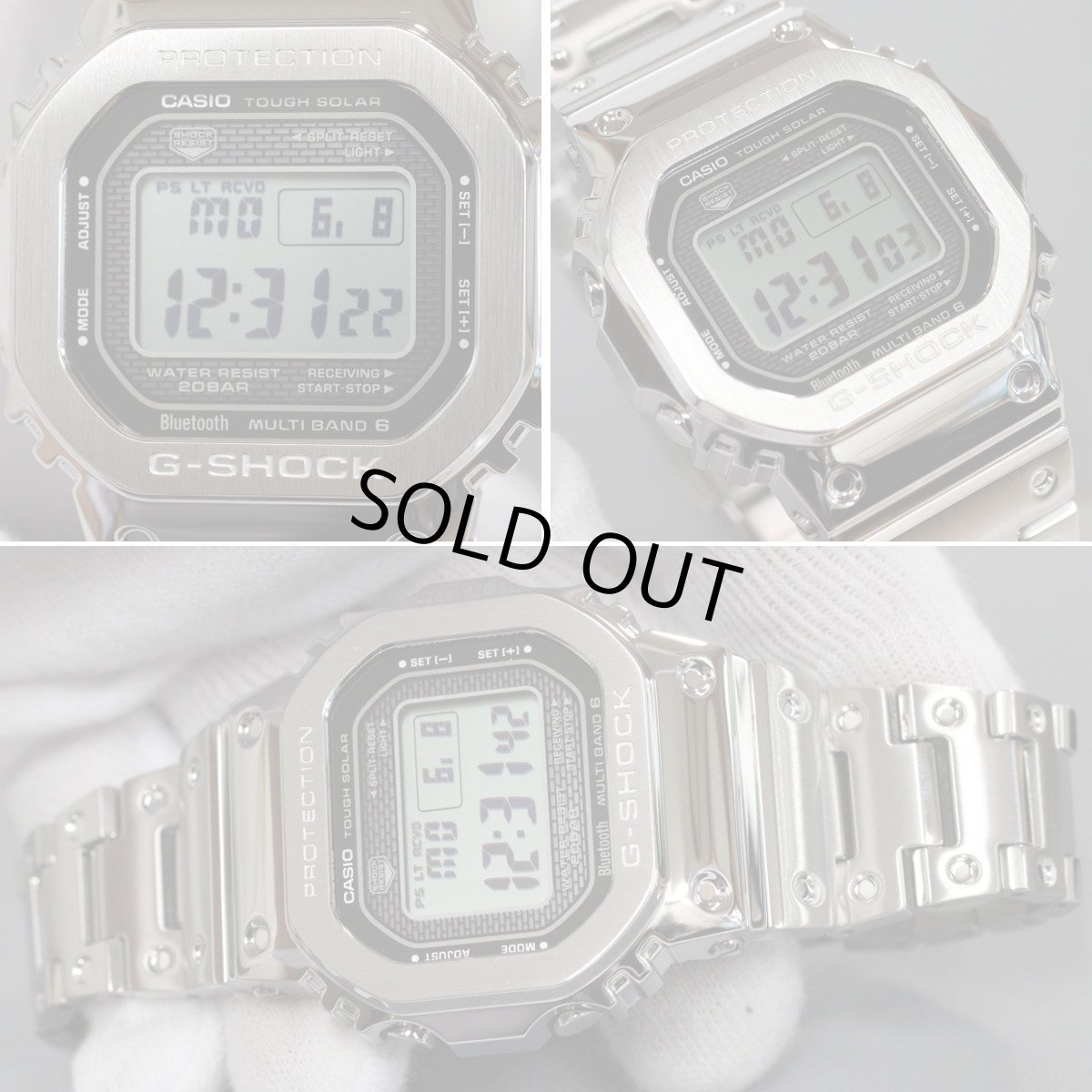 画像2: カシオ G-SHOCK フルメタル 5000シリーズ(GMW-B5000D-1JF) (2)