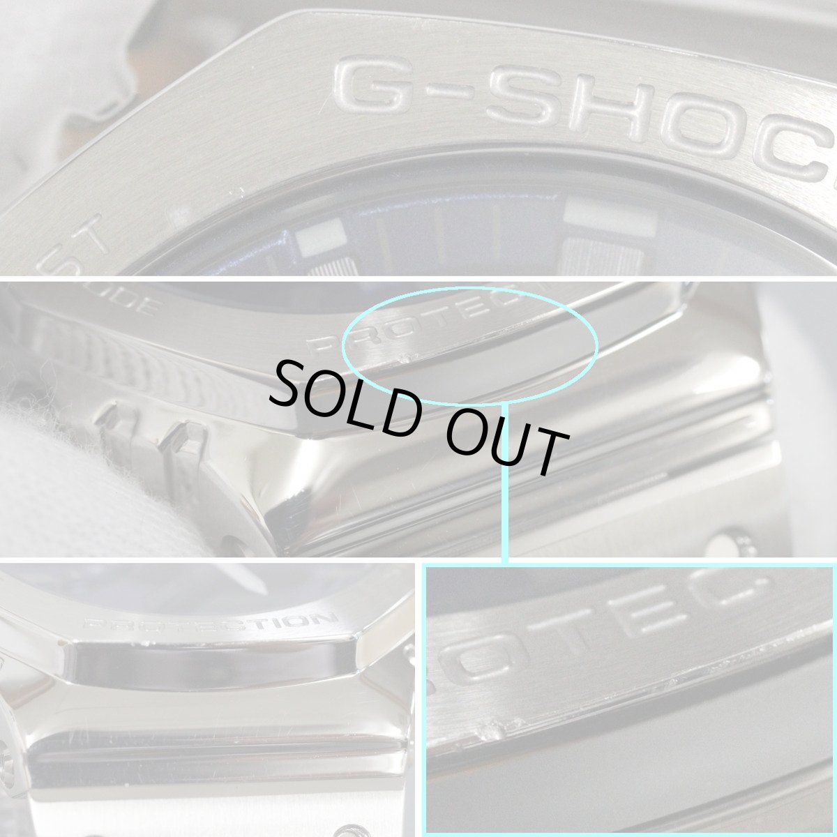画像5: カシオ G-SHOCK フルメタル 2100シリーズ(GM-B2100AD-2AJF) (5)