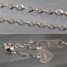 画像8: Pt900/850ルビーダイヤモンドネックレス 馬蹄モチーフ R0.59 D0.20 4.9g AJ付45cm (8)