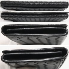 画像3: ボッテガ・ヴェネタ イントレチャート 二つ折り長財布 札入れ (3)
