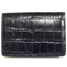 画像3: スマイソン Flat Card Holder in Mara 箱 ネイビー (3)