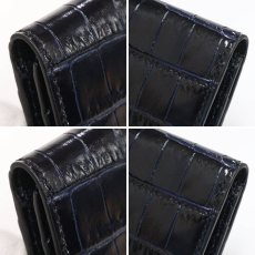 画像4: スマイソン Flat Card Holder in Mara 箱 ネイビー (4)