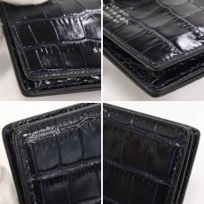 画像5: スマイソン Flat Card Holder in Mara 箱 ネイビー (5)