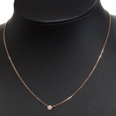 画像5: 750PG ダムールネックレス スモールモデル(B7215700)1PD 2.8g 内外箱 保証書 (5)