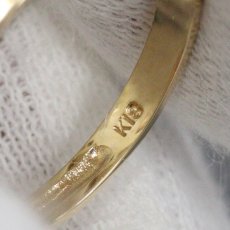 画像6: K18 ルビー ダイヤモンド リング 2.8g #11 バードモチーフ (6)