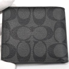 画像2: コーチ コインウォレット シグネチャ―コーテッドキャンバス(75006) (2)