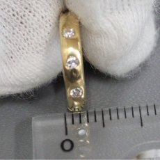 画像7: K18 ダイヤモンド イヤーカフ ピアリング D0.06×2 2.8g (7)