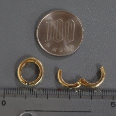 画像8: K18 ダイヤモンド イヤーカフ ピアリング D0.06×2 2.8g (8)