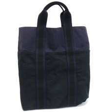 画像1: フールトゥ カバス トートバッグ ネイビー／ブラック (1)