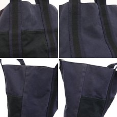 画像3: フールトゥ カバス トートバッグ ネイビー／ブラック (3)
