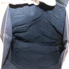 画像7: フールトゥ カバス トートバッグ ネイビー／ブラック (7)