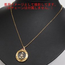 画像6: K18 ダイヤモンド ルビー エメラルド ペンダントトップ D0.26 8.1g (6)