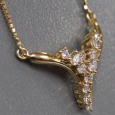 画像3: K18 ダイヤモンド ネックレス D0.52 5.5g 40cm (3)