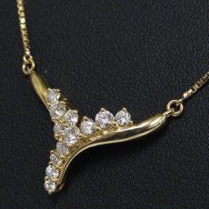 画像6: K18 ダイヤモンド ネックレス D0.52 5.5g 40cm (6)