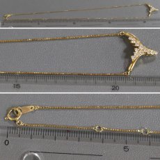 画像8: K18 ダイヤモンド ネックレス D0.52 5.5g 40cm (8)