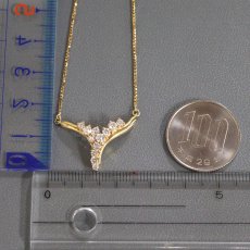 画像9: K18 ダイヤモンド ネックレス D0.52 5.5g 40cm (9)